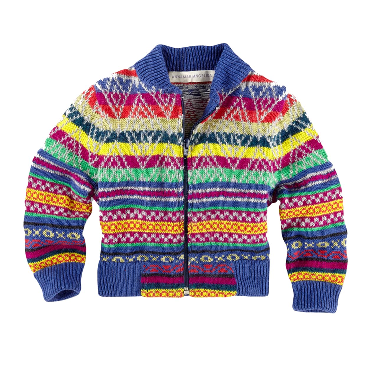 Knit Bomber Jacket Cuzco Kids Front