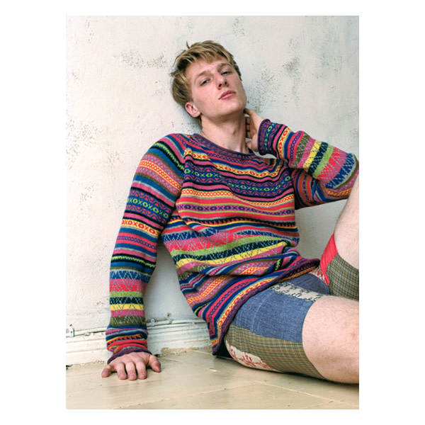 Alpaca Sweater Cuzco for Men